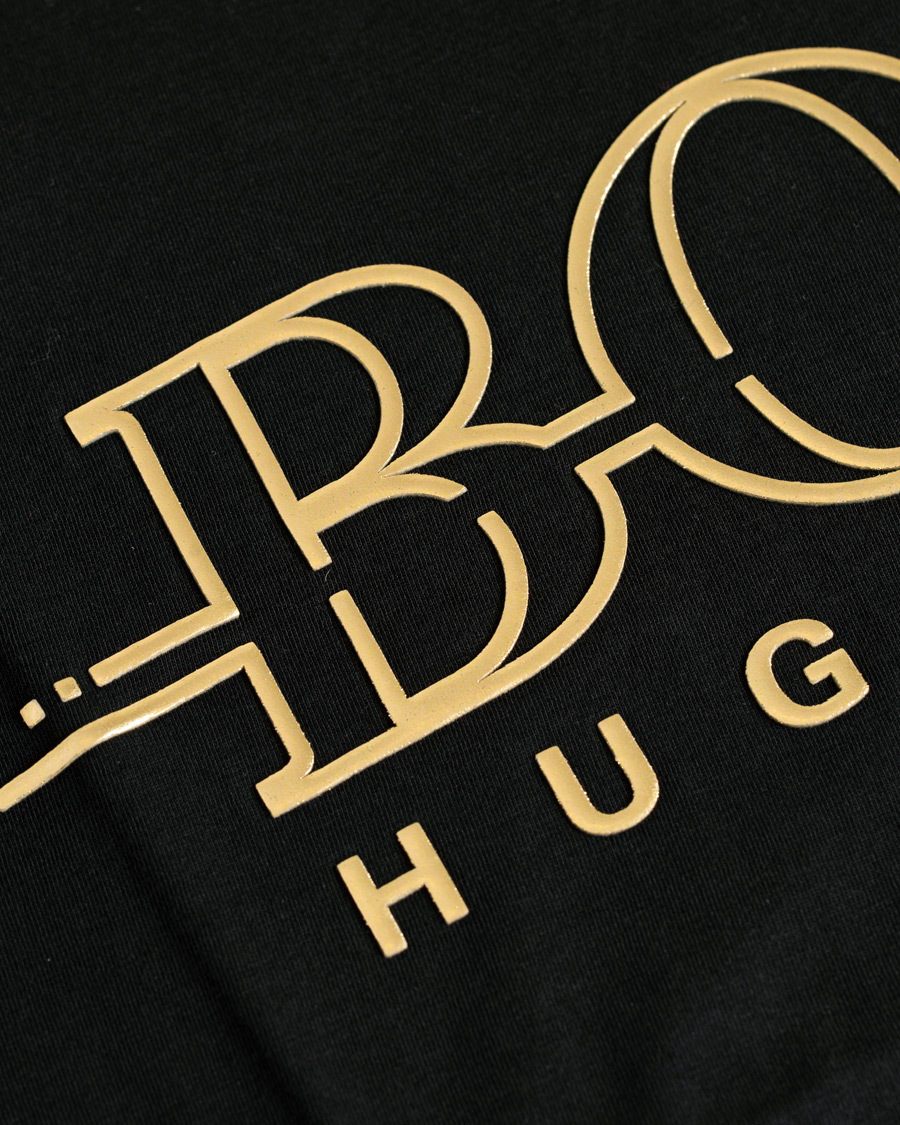 Herre | T-Shirts | BOSS GREEN | BOSS Athleisure Tee Gold Black