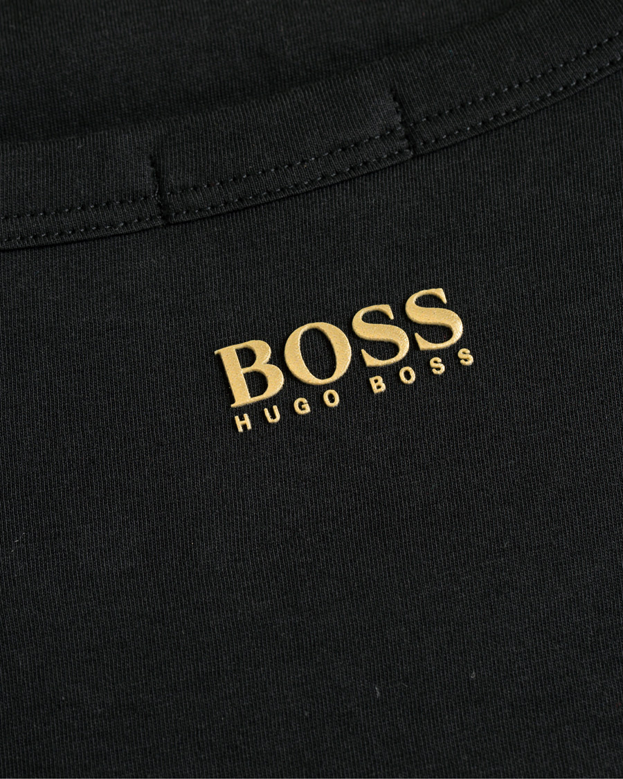 Herre | T-Shirts | BOSS GREEN | BOSS Athleisure Tee Gold Black