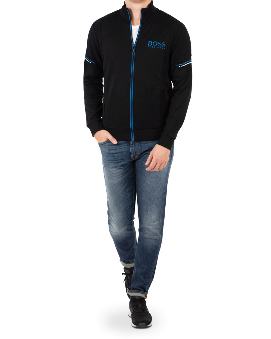 Herre | Trøjer | BOSS GREEN | BOSS Athleisure Skaz Full Zip Black