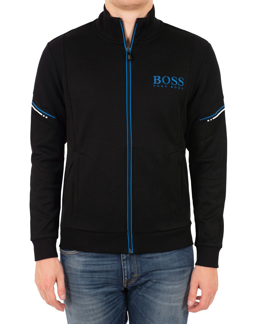 Herre | Trøjer | BOSS GREEN | BOSS Athleisure Skaz Full Zip Black