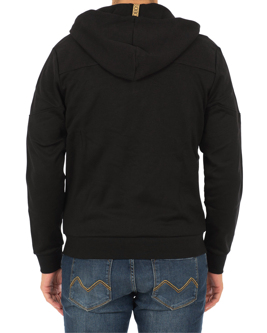 Herre | Trøjer | BOSS GREEN | BOSS Athleisure Saggy Full Zip Hoodie Black