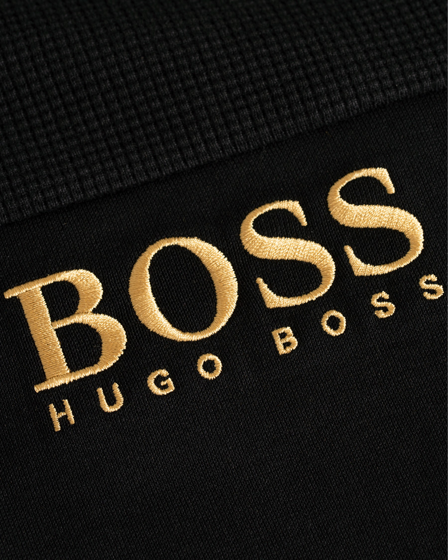 Herre | Trøjer | BOSS GREEN | BOSS Athleisure Saggy Full Zip Hoodie Black