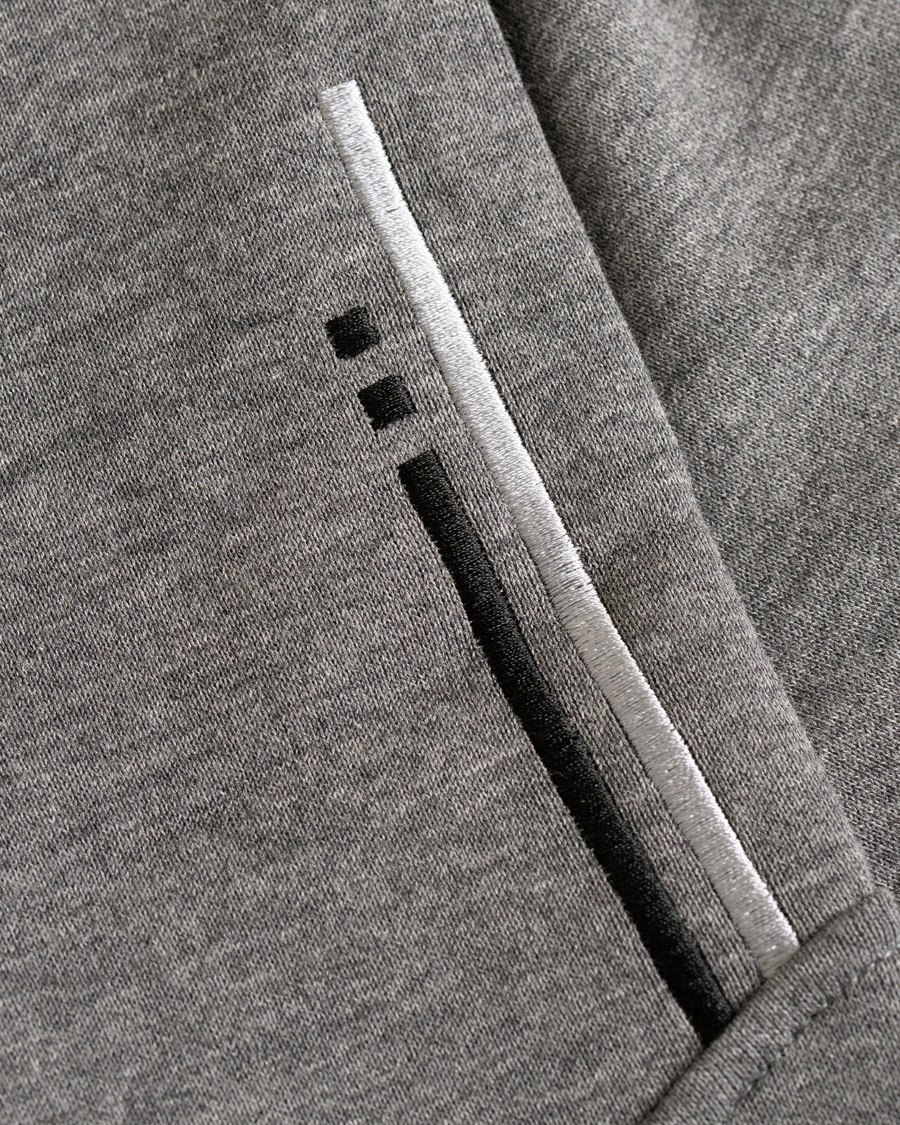 Herre | Trøjer | BOSS GREEN | BOSS Athleisure Saggy Full Zip Hoodie Mid Melange