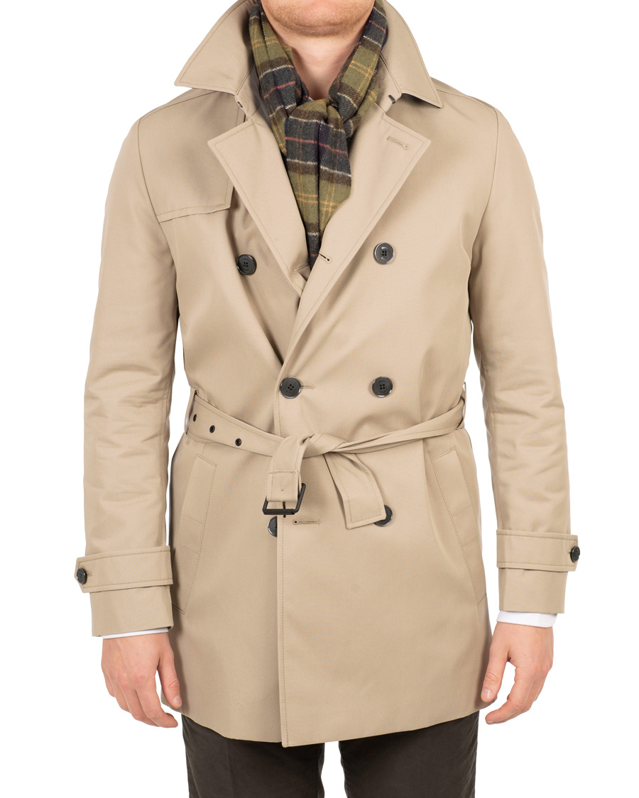 Hugo boss shop trench coat herre
