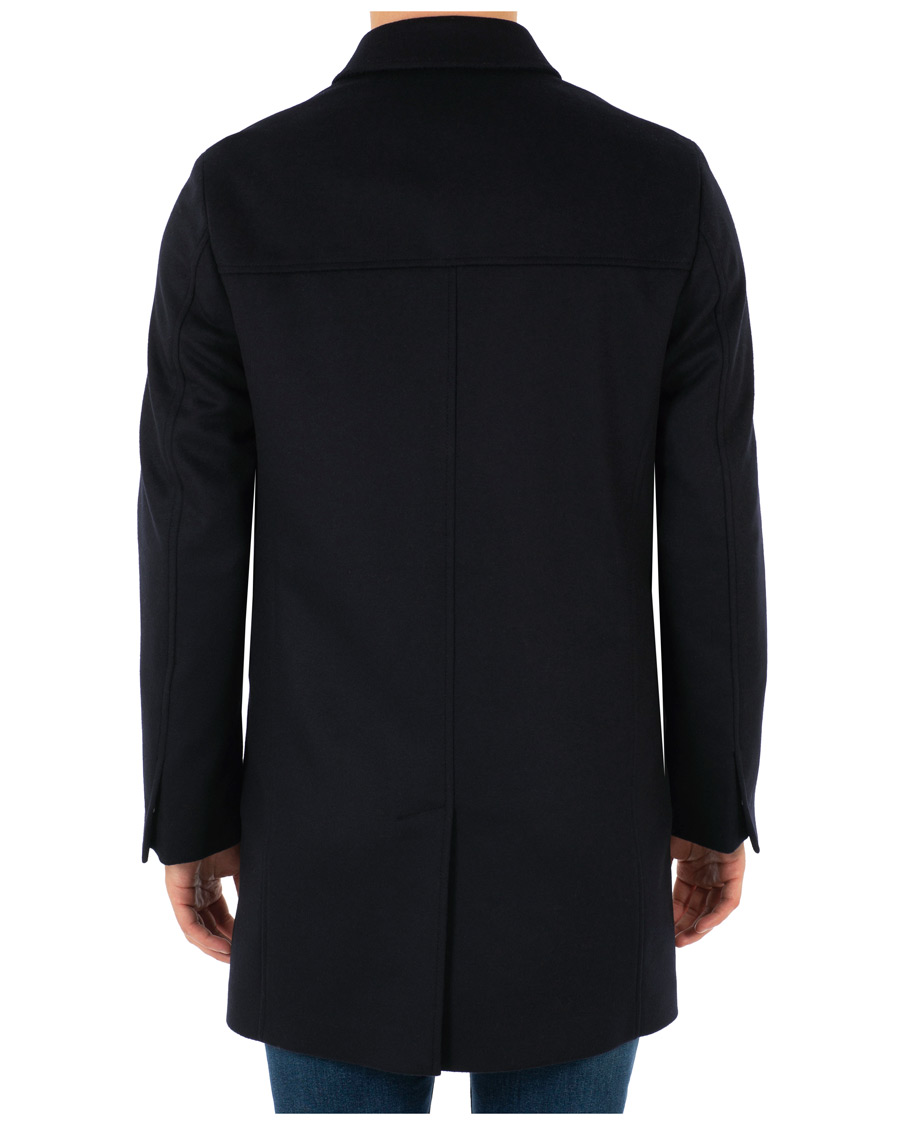 Herre | Jakker | HUGO | Marec Wool/Cashmere Coat Navy