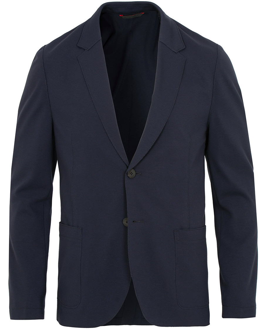 Herre | Blazere & jakker | HUGO | Agaltu Jersey Blazer Navy