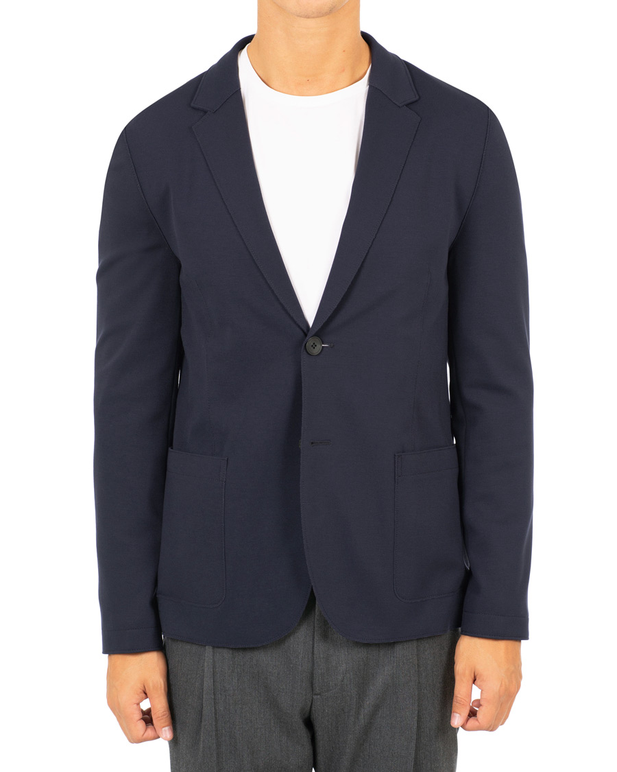 Herre | Blazere & jakker | HUGO | Agaltu Jersey Blazer Navy
