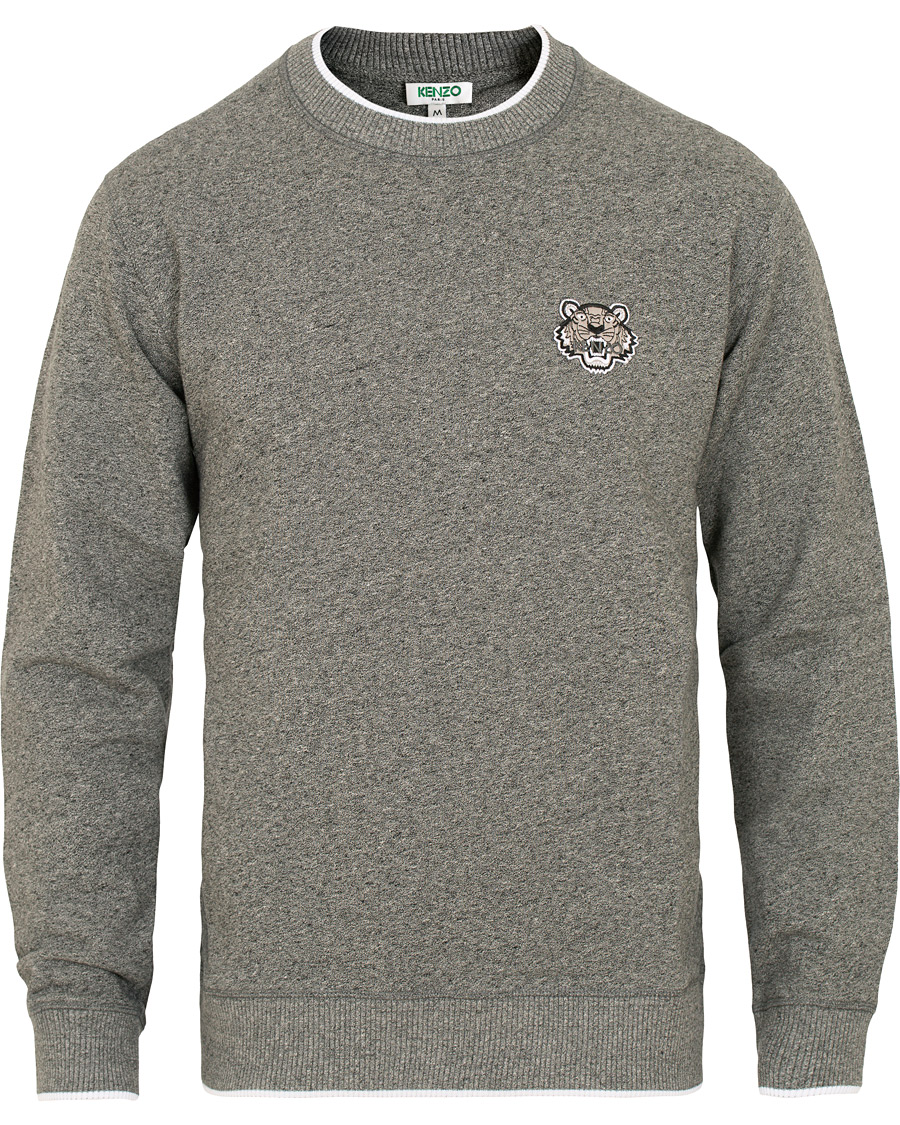 Herre | Trøjer | KENZO | Tiger Crest Sweat Grey