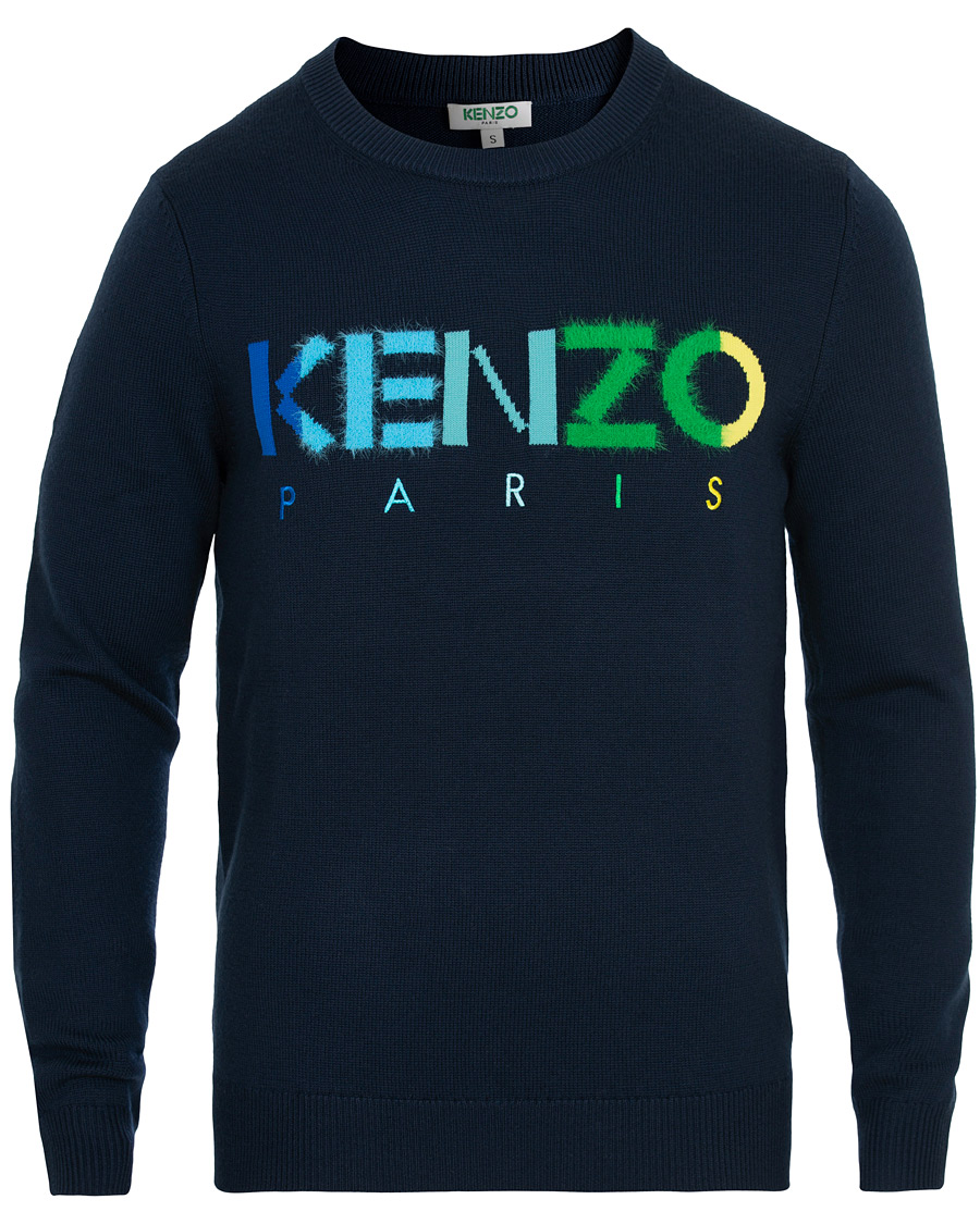 Herre | Trøjer | KENZO | Paris Jumper Dark Blue