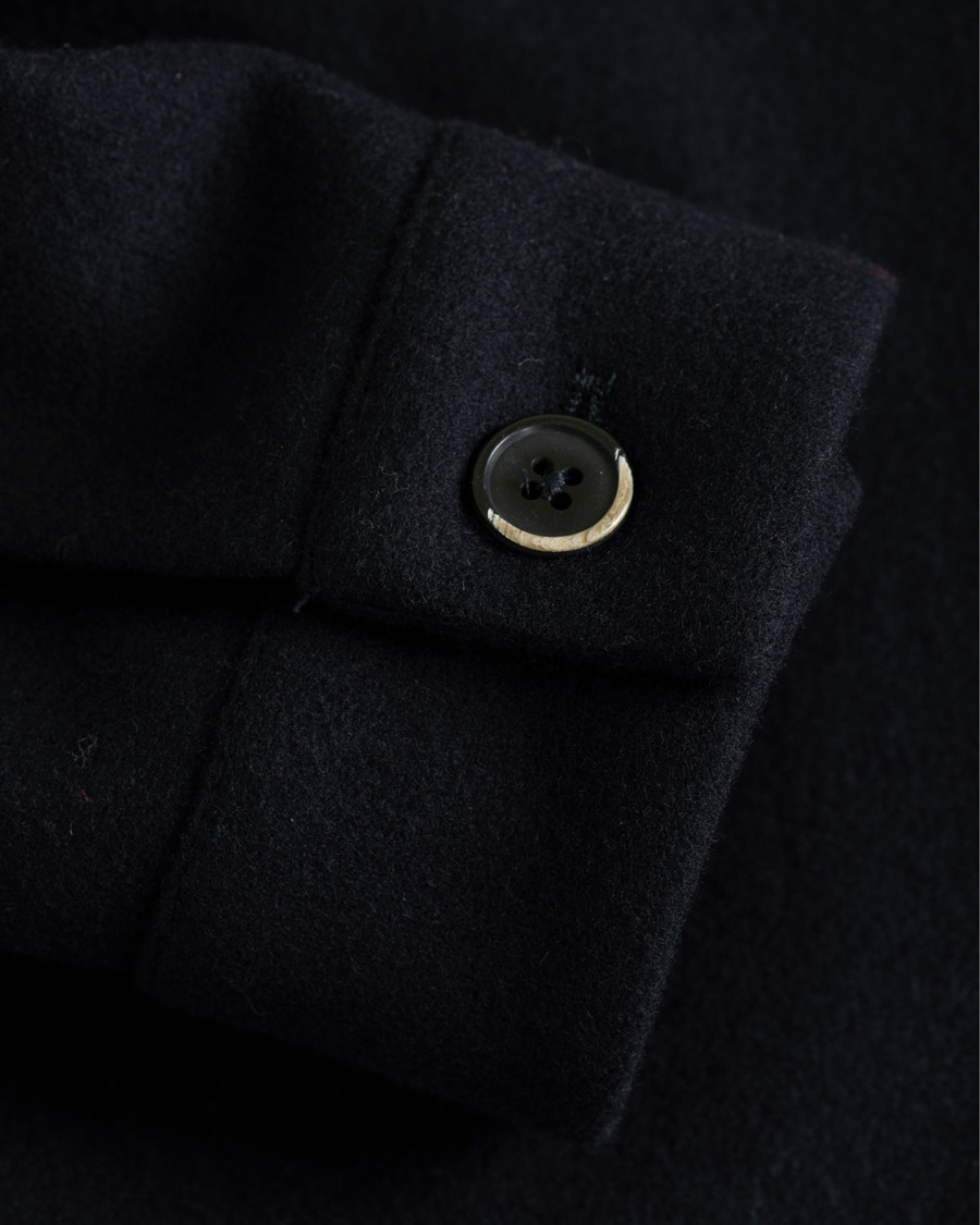 Herre | Jakker | Barena | Cedro Wool Shirt Jacket Navy