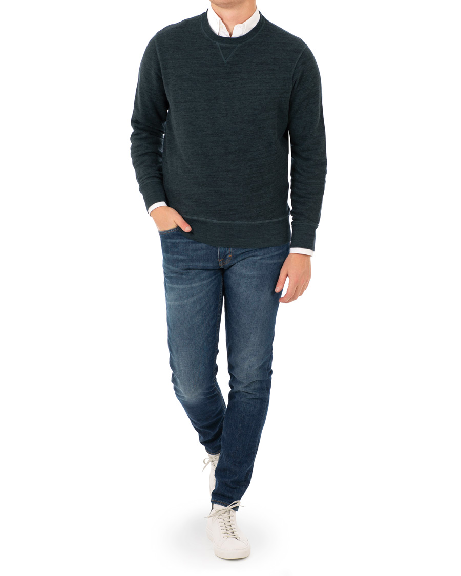 Herre | Trøjer | Levi's Made & Crafted | Crewneck Sweatshirt Blueshade Heather