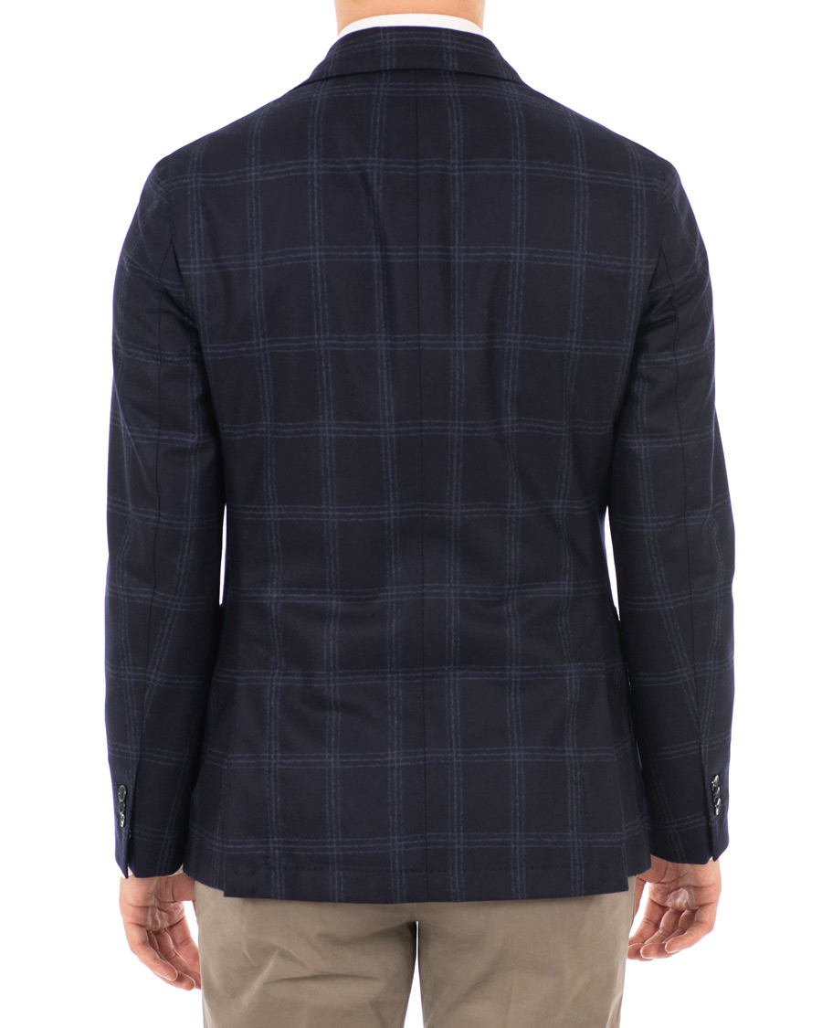 Herre | Blazere & jakker | Stenströms | Wool Glencheck Blazer Navy