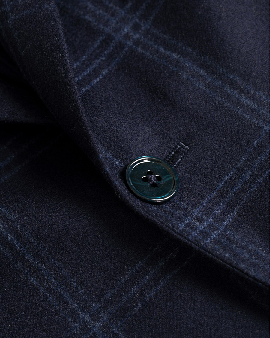 Herre | Blazere & jakker | Stenströms | Wool Glencheck Blazer Navy