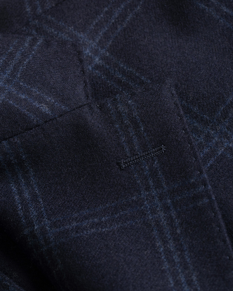 Herre | Blazere & jakker | Stenströms | Wool Glencheck Blazer Navy
