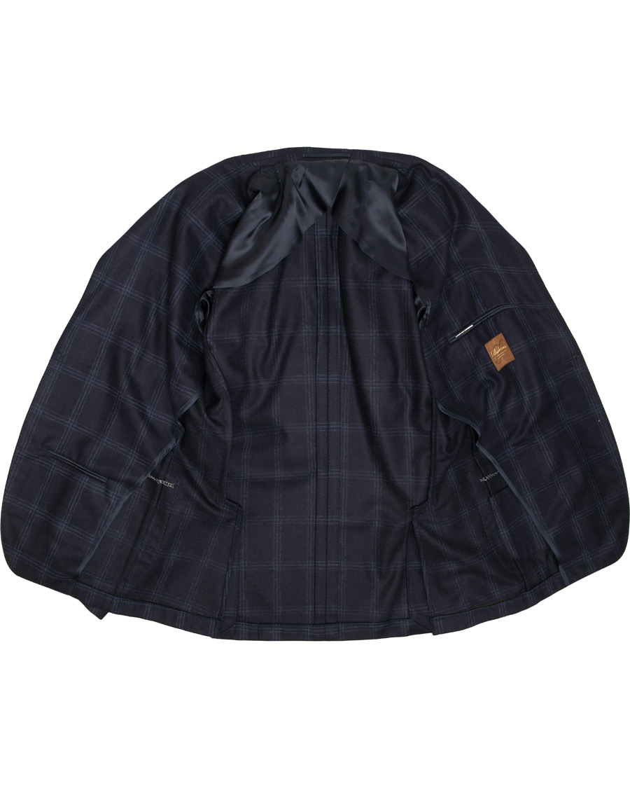 Herre | Blazere & jakker | Stenströms | Wool Glencheck Blazer Navy