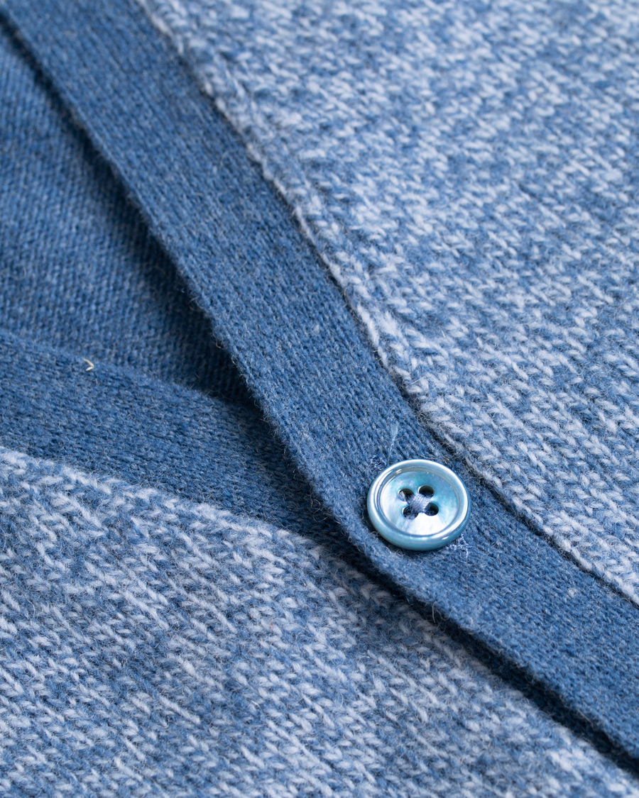 Herre | Trøjer | Stenströms | Lambswool Vest Blue