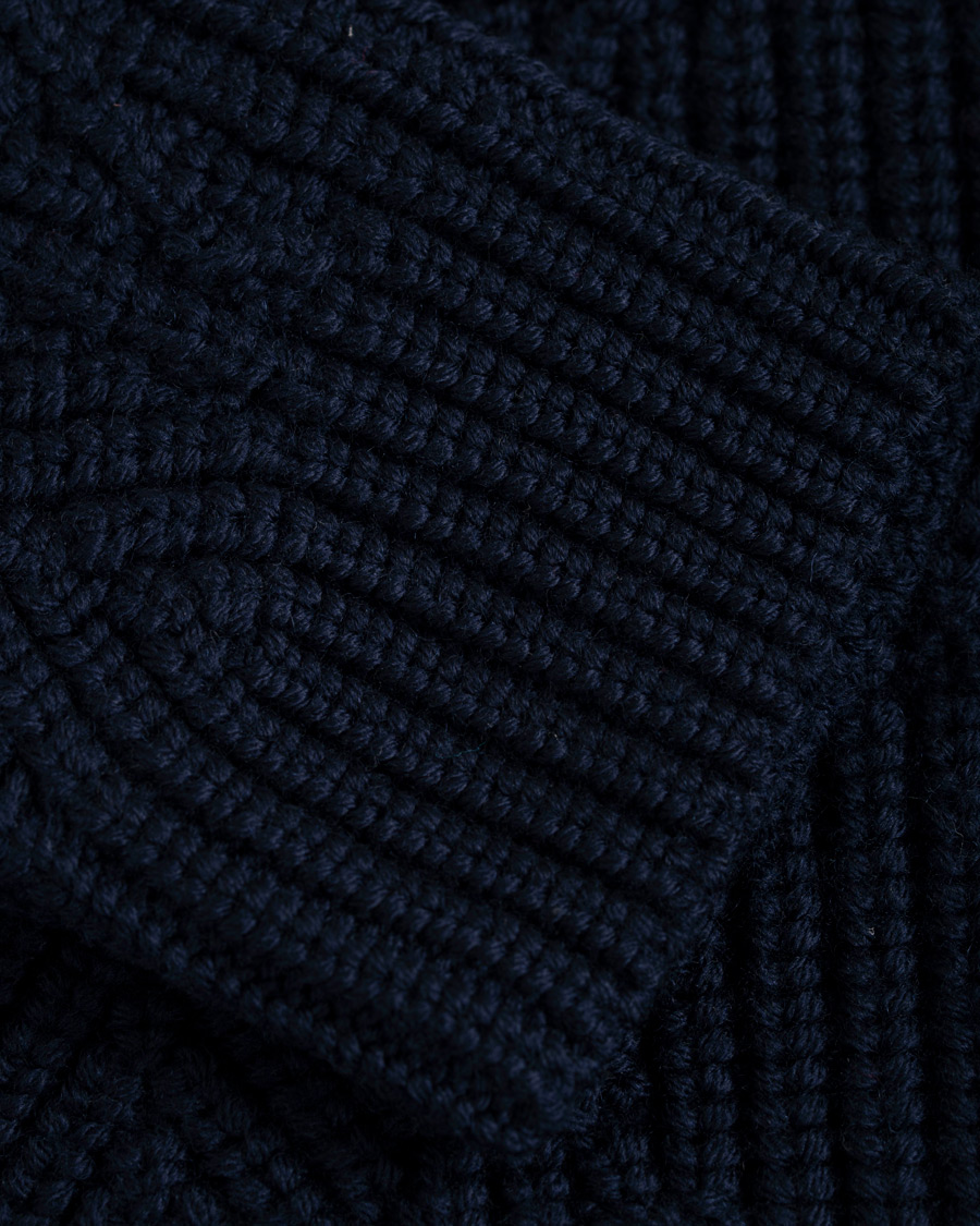 Herre | Trøjer | Etro | Cable Knit Crew Neck Navy