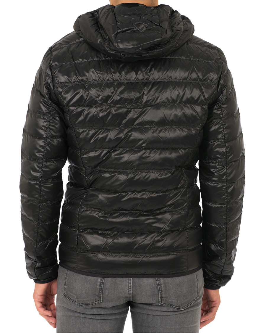 Herre | Jakker | EA7 | Train Core Light Down Hoodie Jacket Black