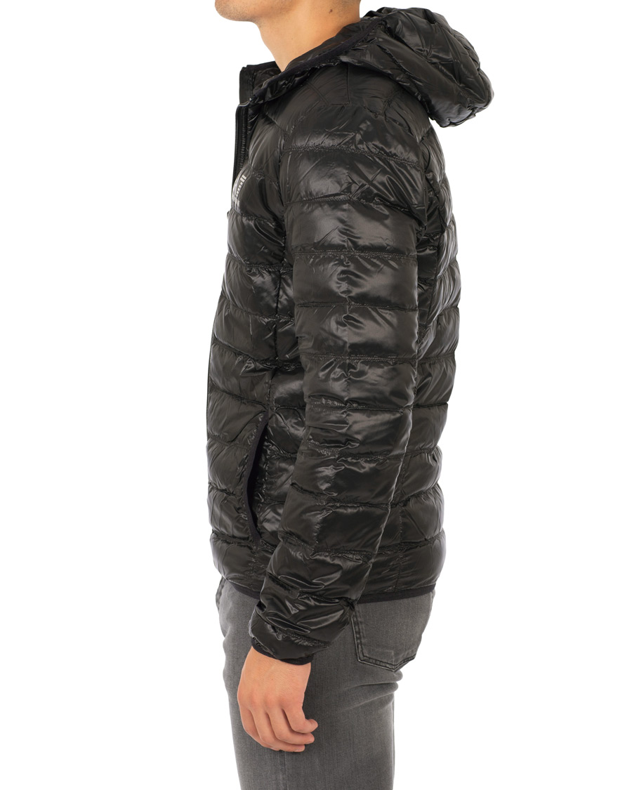 Herre | Jakker | EA7 | Train Core Light Down Hoodie Jacket Black