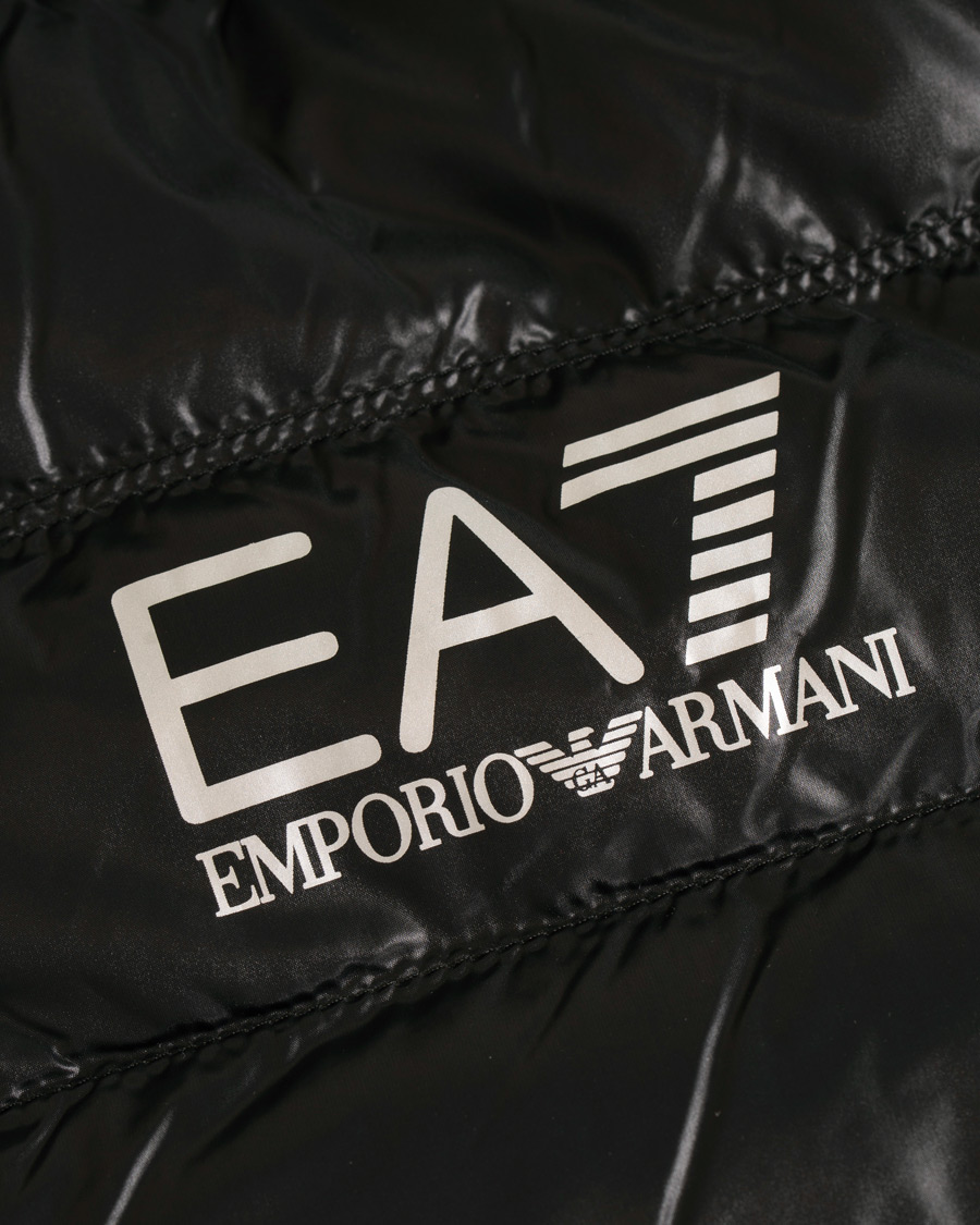 Herre | Jakker | EA7 | Train Core Light Down Hoodie Jacket Black