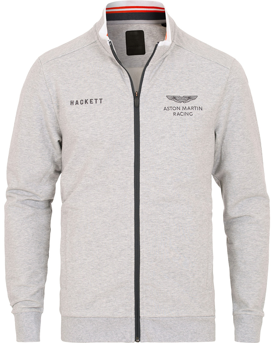 Herre | Trøjer | Hackett | Aston Martin Full Zip Grey