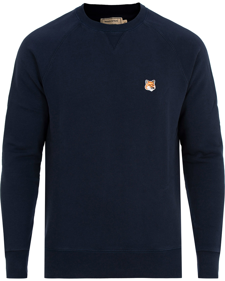Herre | Trøjer | Maison Kitsuné | Sweatshirt Fox Head Patch Navy