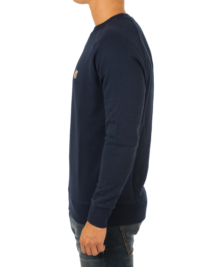 Herre | Trøjer | Maison Kitsuné | Sweatshirt Fox Head Patch Navy