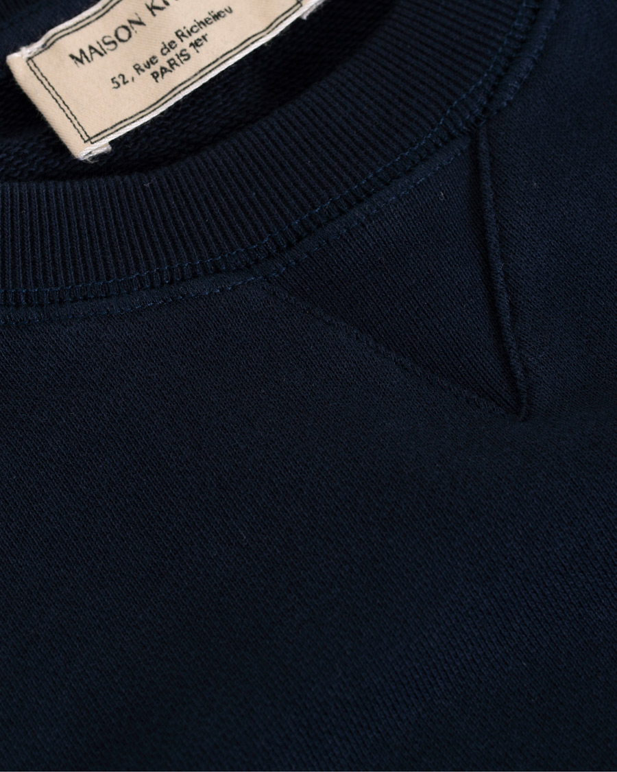 Herre | Trøjer | Maison Kitsuné | Sweatshirt Fox Head Patch Navy