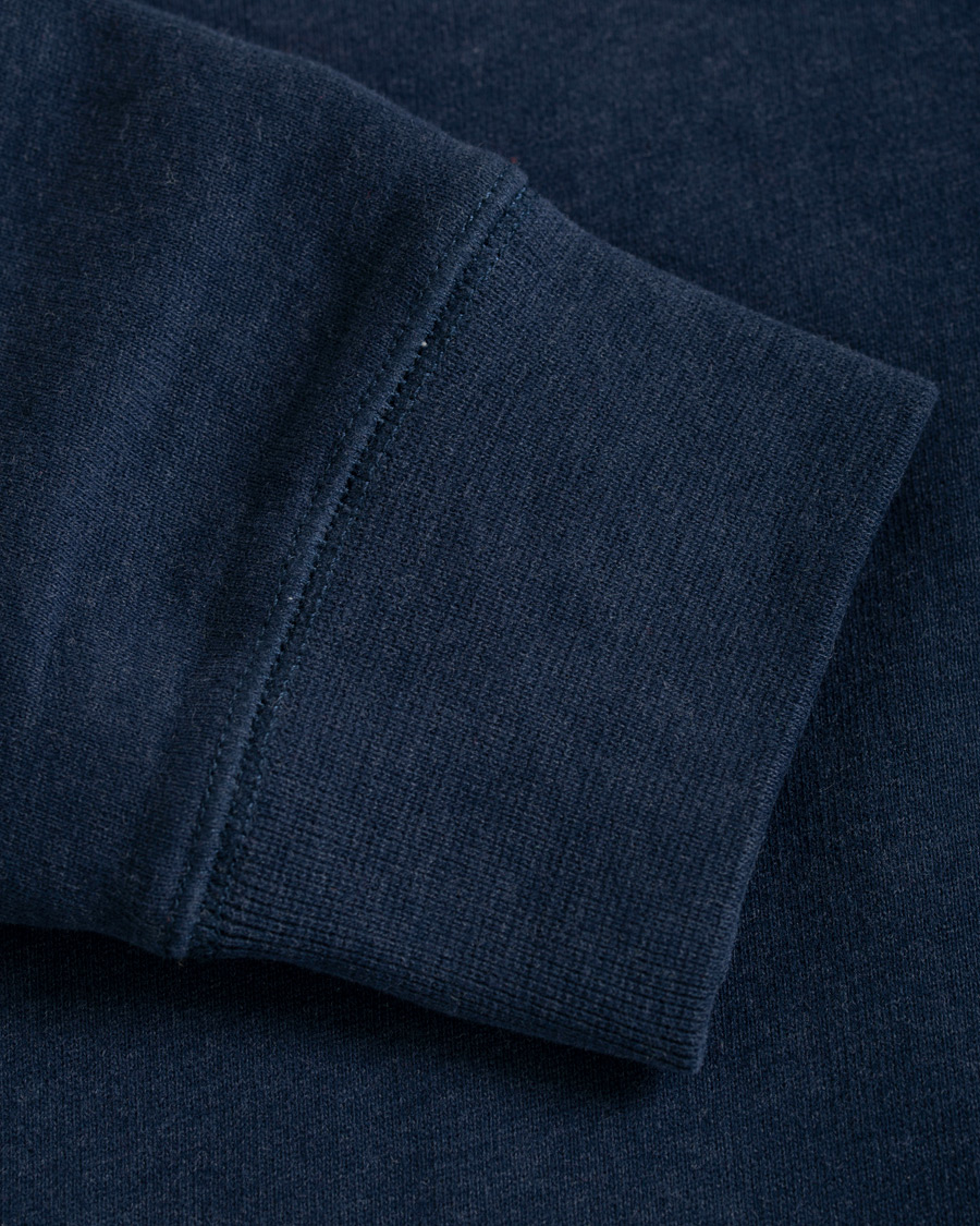 Herre | Trøjer | Sunspel | Loopback Sweatshirt Navy Melange