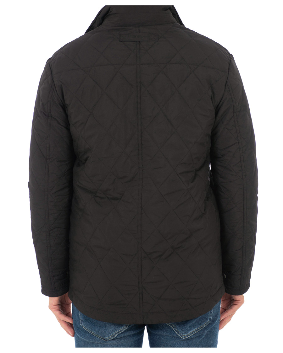 GANT The Quilted City Jacket Black CareOfCarl