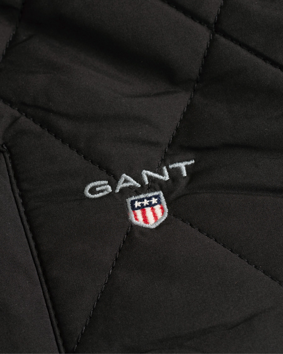 Herre | Jakker | GANT | The Quilted City Jacket Black