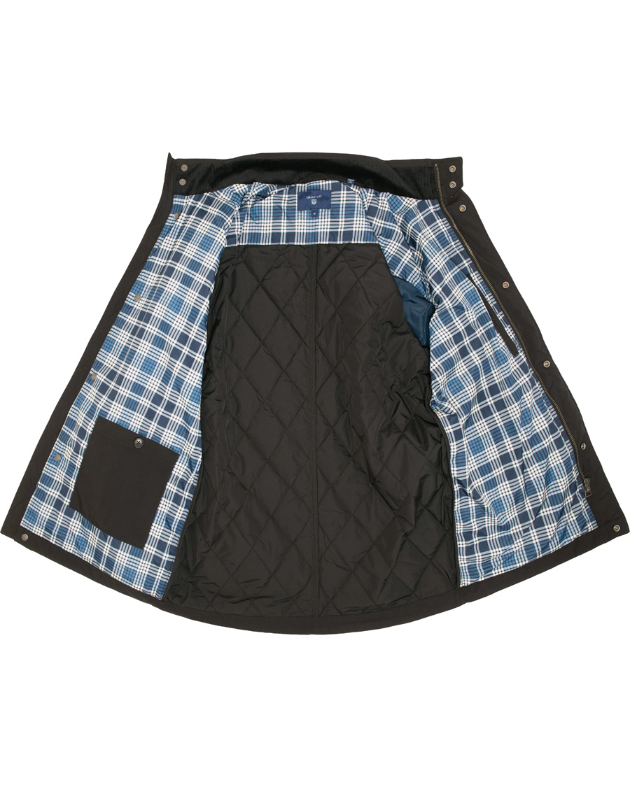 Herre | Jakker | GANT | The Quilted City Jacket Black