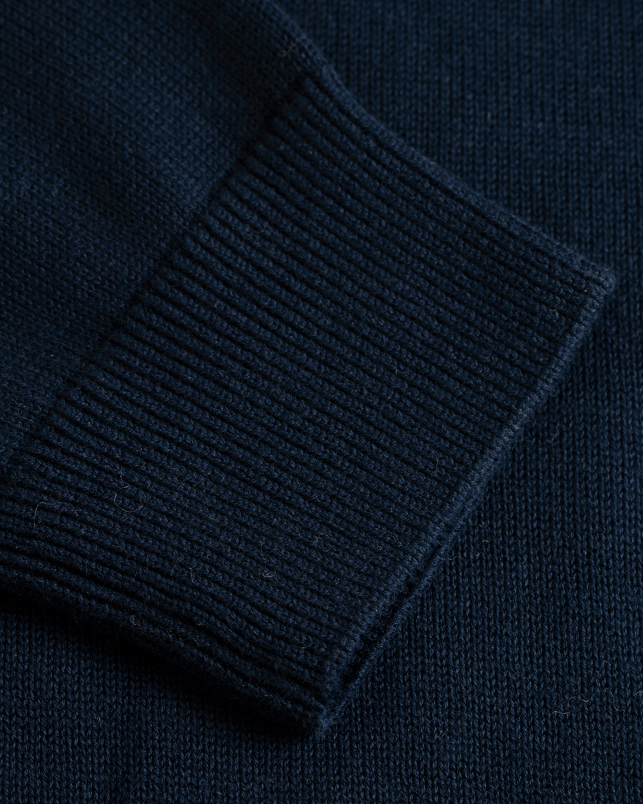 Herre | Trøjer | GANT | Logo Crew Neck Marine