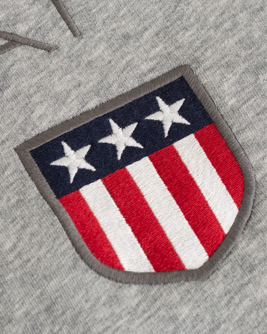 Herre | Trøjer | GANT | Shield Hoodie Grey Melange