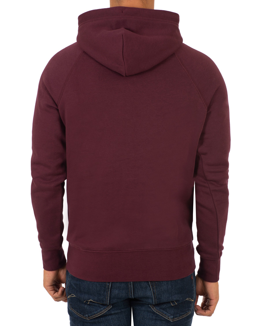 Herre | Trøjer | GANT | Shield Hoodie Purple Fig