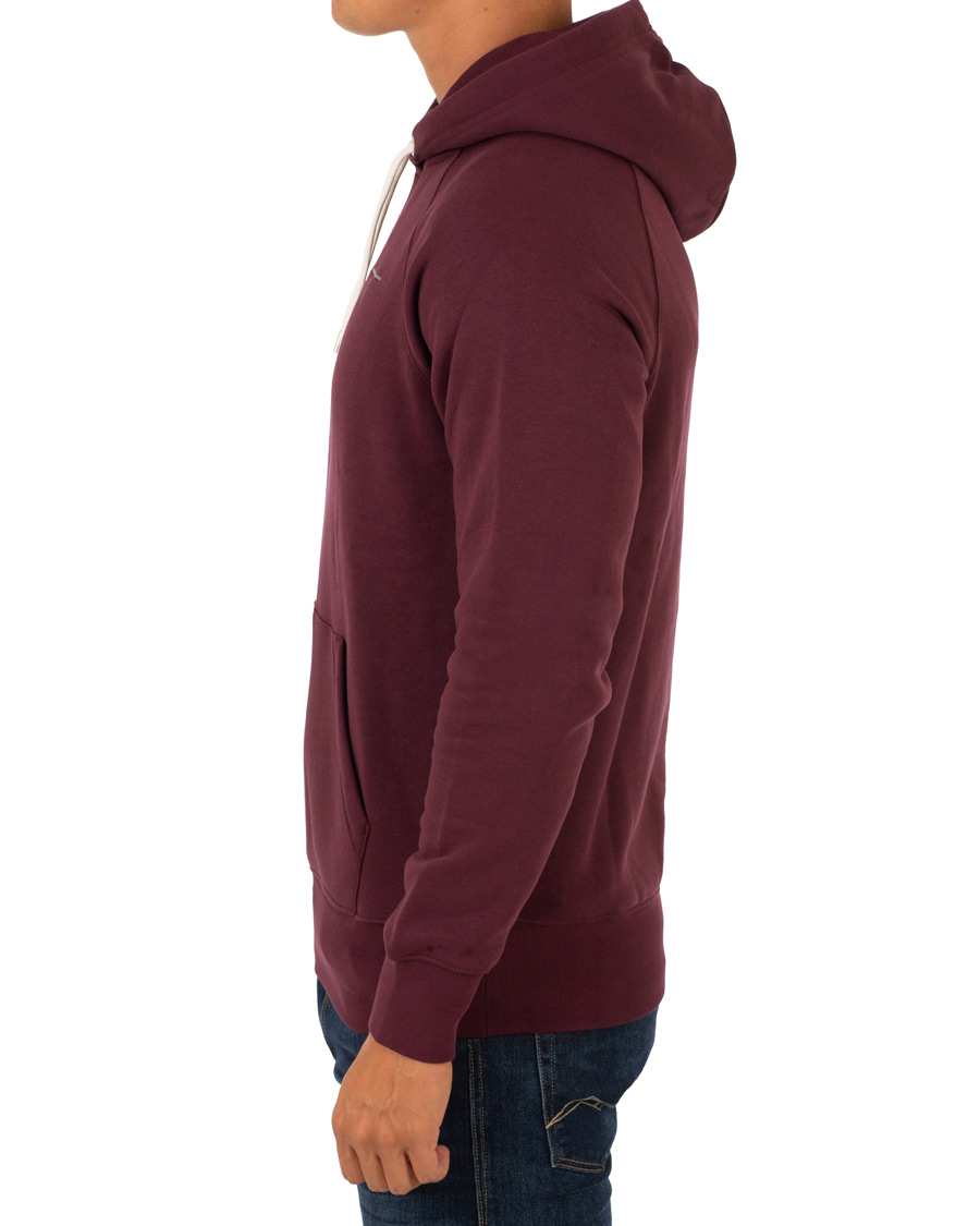 Herre | Trøjer | GANT | Shield Hoodie Purple Fig