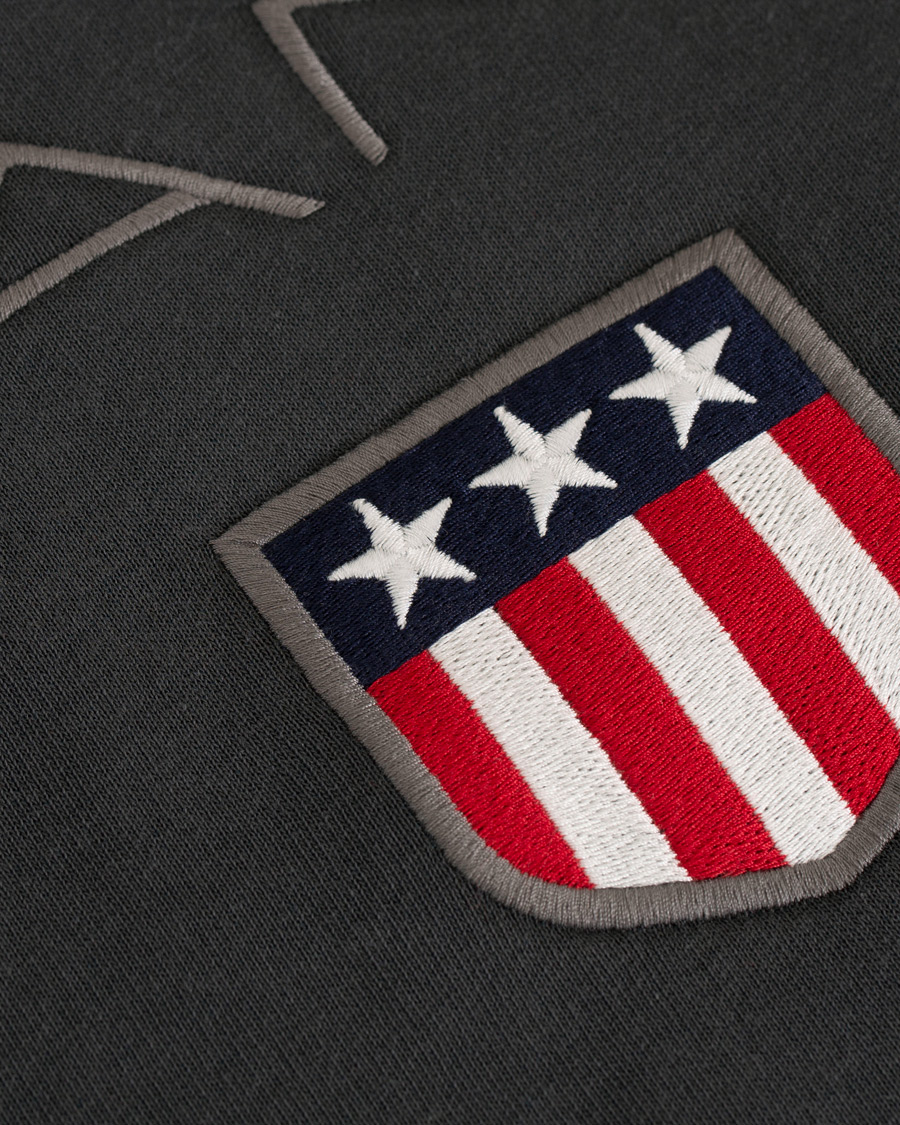 Herre | Trøjer | GANT | Shield Hoodie Dark Grey
