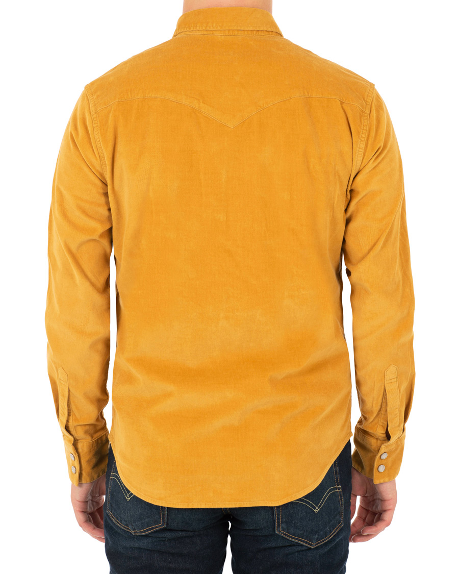 Herre | Skjorter | Levi's | Barstow Western Corduroy Shirt Yellow