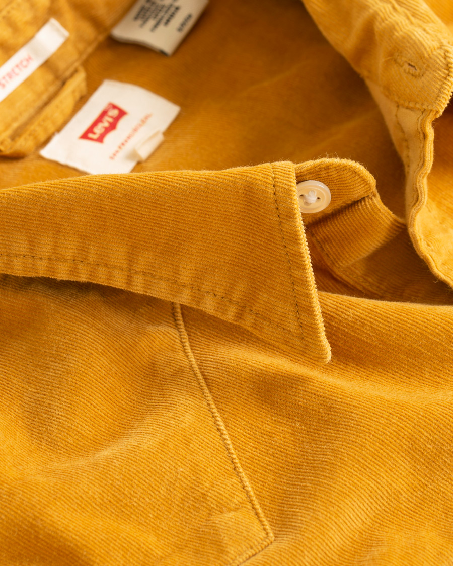 Herre | Skjorter | Levi's | Barstow Western Corduroy Shirt Yellow