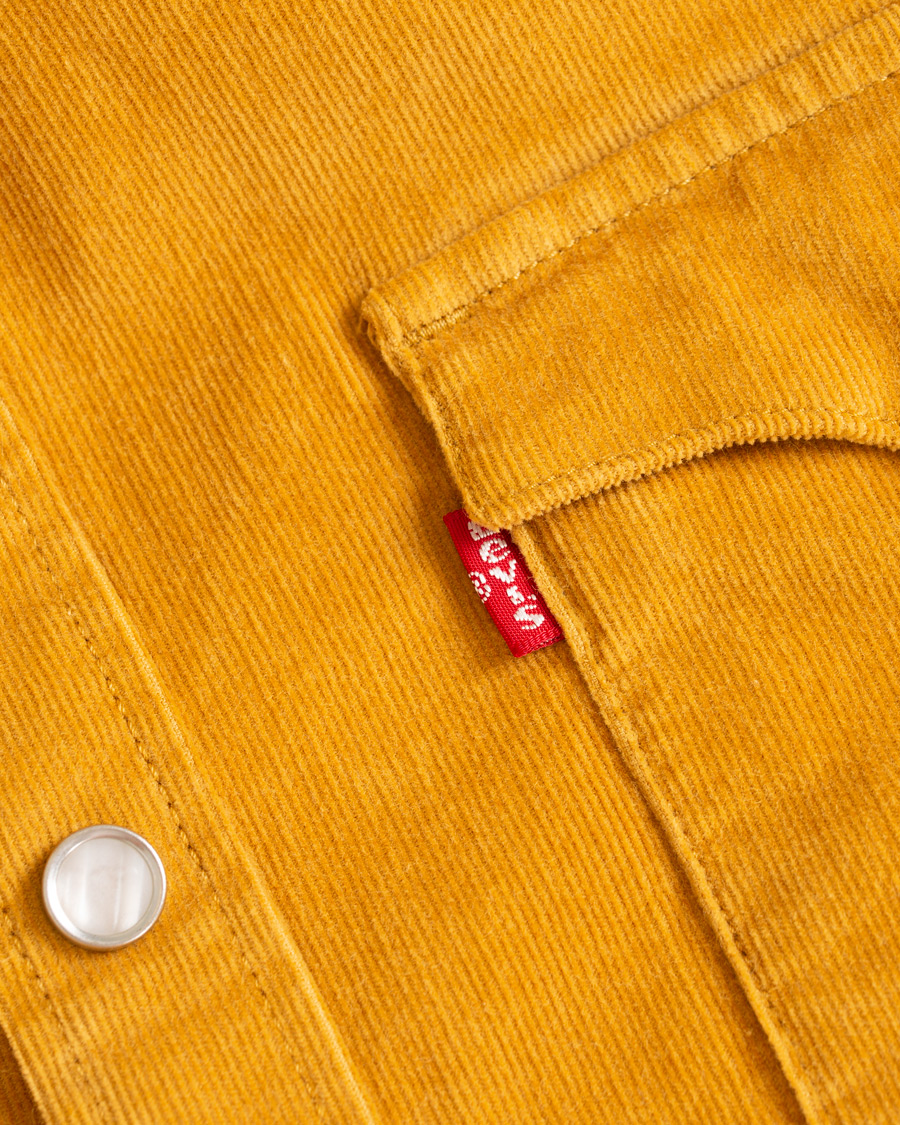 Herre | Skjorter | Levi's | Barstow Western Corduroy Shirt Yellow