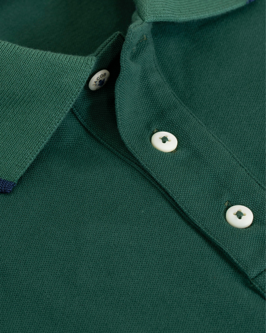 Herre | Polotrøjer | Jacob Cohën | Cotton Stretch Polo Green