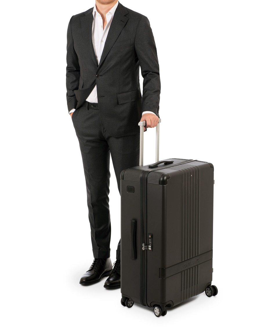 Herre | Tasker | Montblanc | Trolley Medium/Large 4 Wheels Black