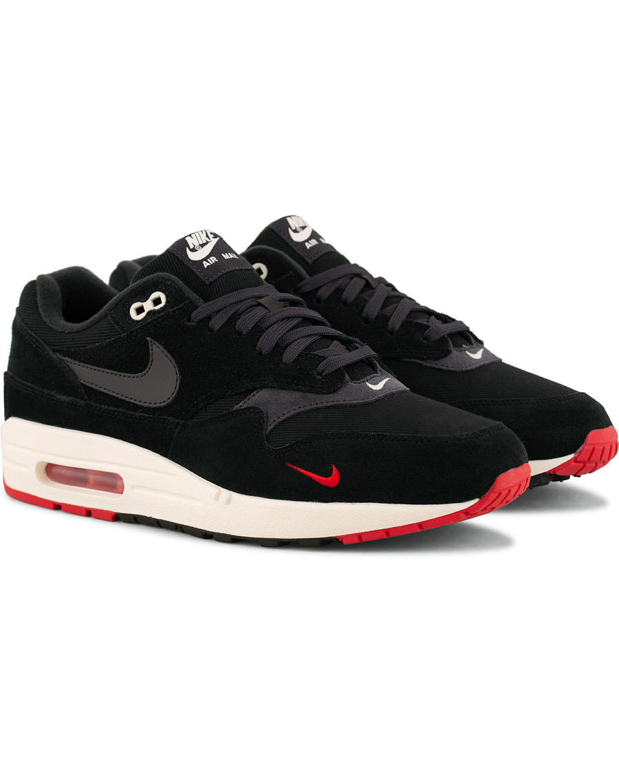 Herre | Nike Air Max 1 Running Sneaker Black | Nike | Air Max 1 Running Sneaker Black