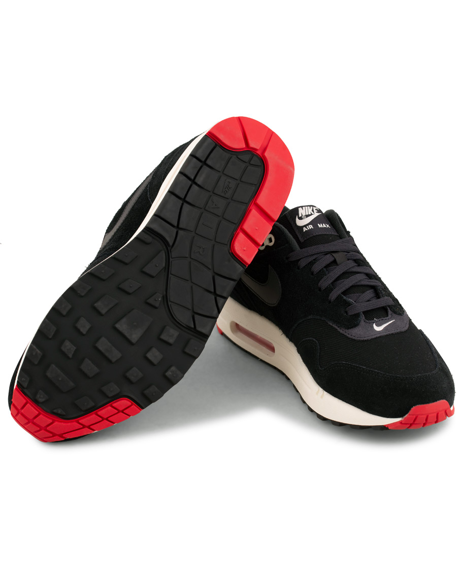 Herre | Nike Air Max 1 Running Sneaker Black | Nike | Air Max 1 Running Sneaker Black