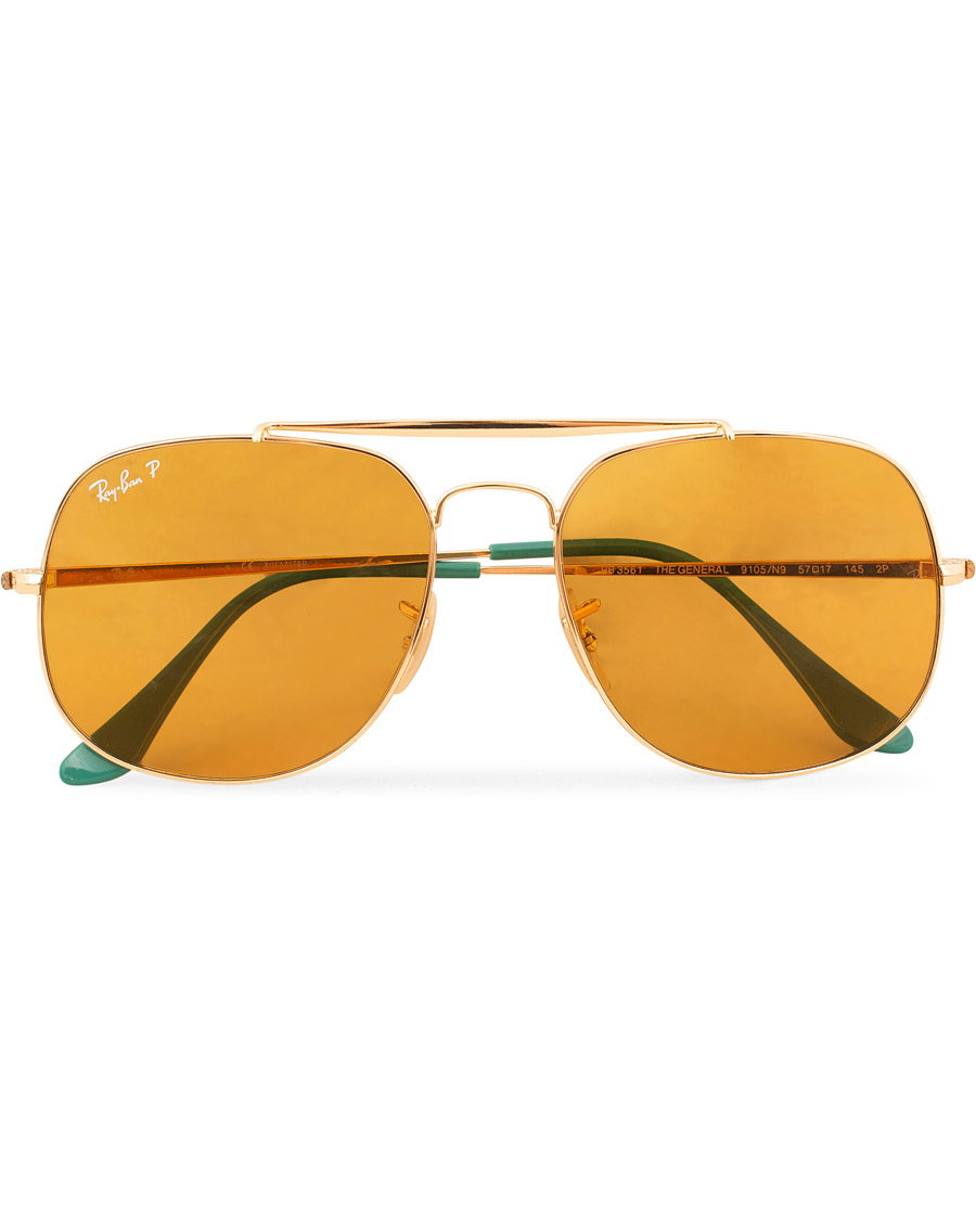 Bunke af Stue gen Ray-Ban 0RB3561 Sunglasses Yellow Polar - CareOfCarl.dk