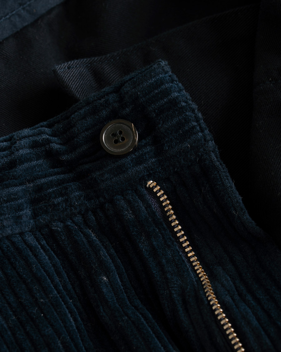 Herre | Bukser | Our Legacy | Chino 22 Glow Corduroy Navy