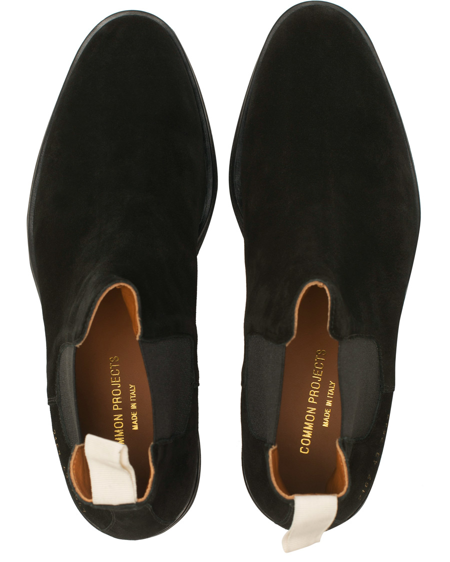 Herre | Common Projects Chelsea Boot Black Suede | Common Projects | Chelsea Boot Black Suede