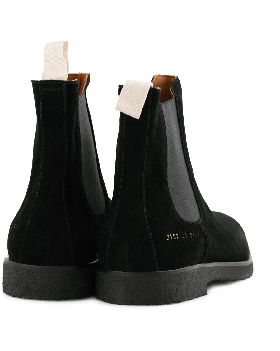 Herre | Common Projects Chelsea Boot Black Suede | Common Projects | Chelsea Boot Black Suede