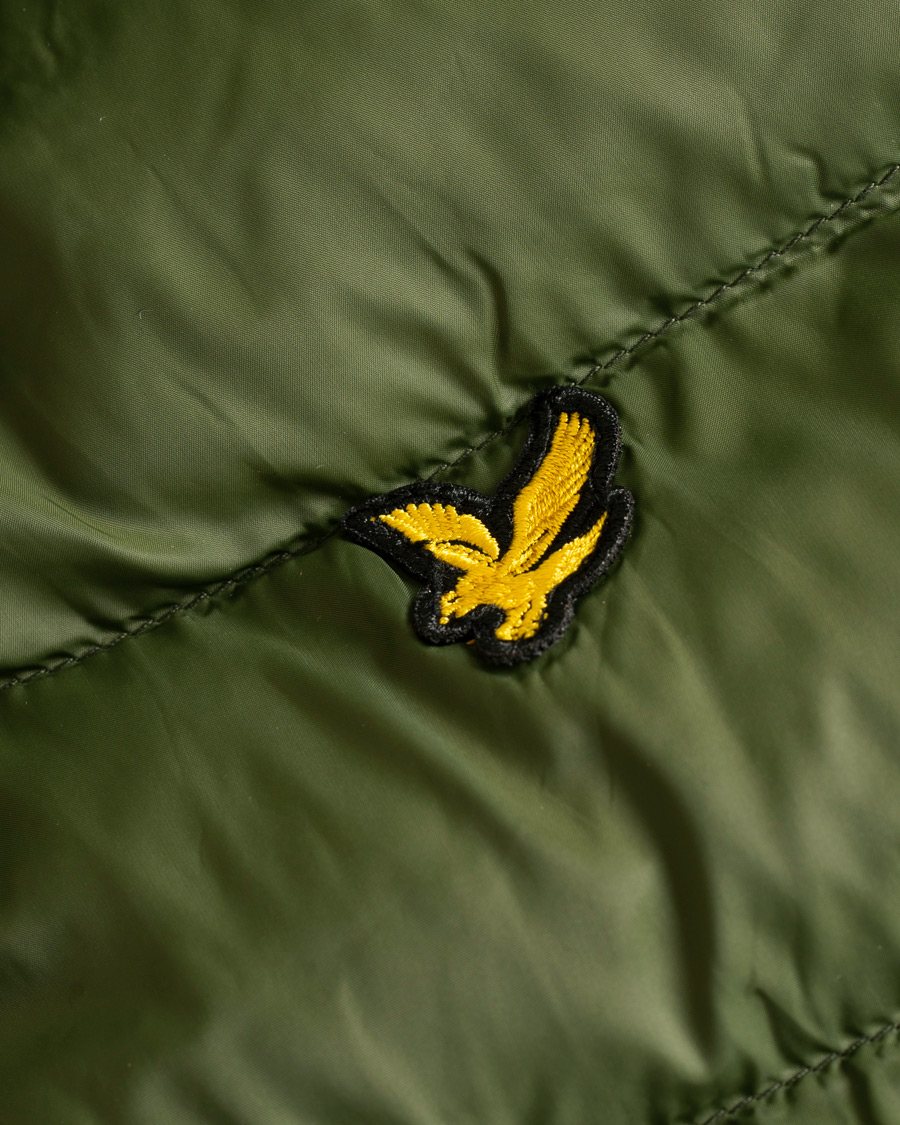 Herre | Jakker | Lyle & Scott | Lightweight Puffer Jacket Green