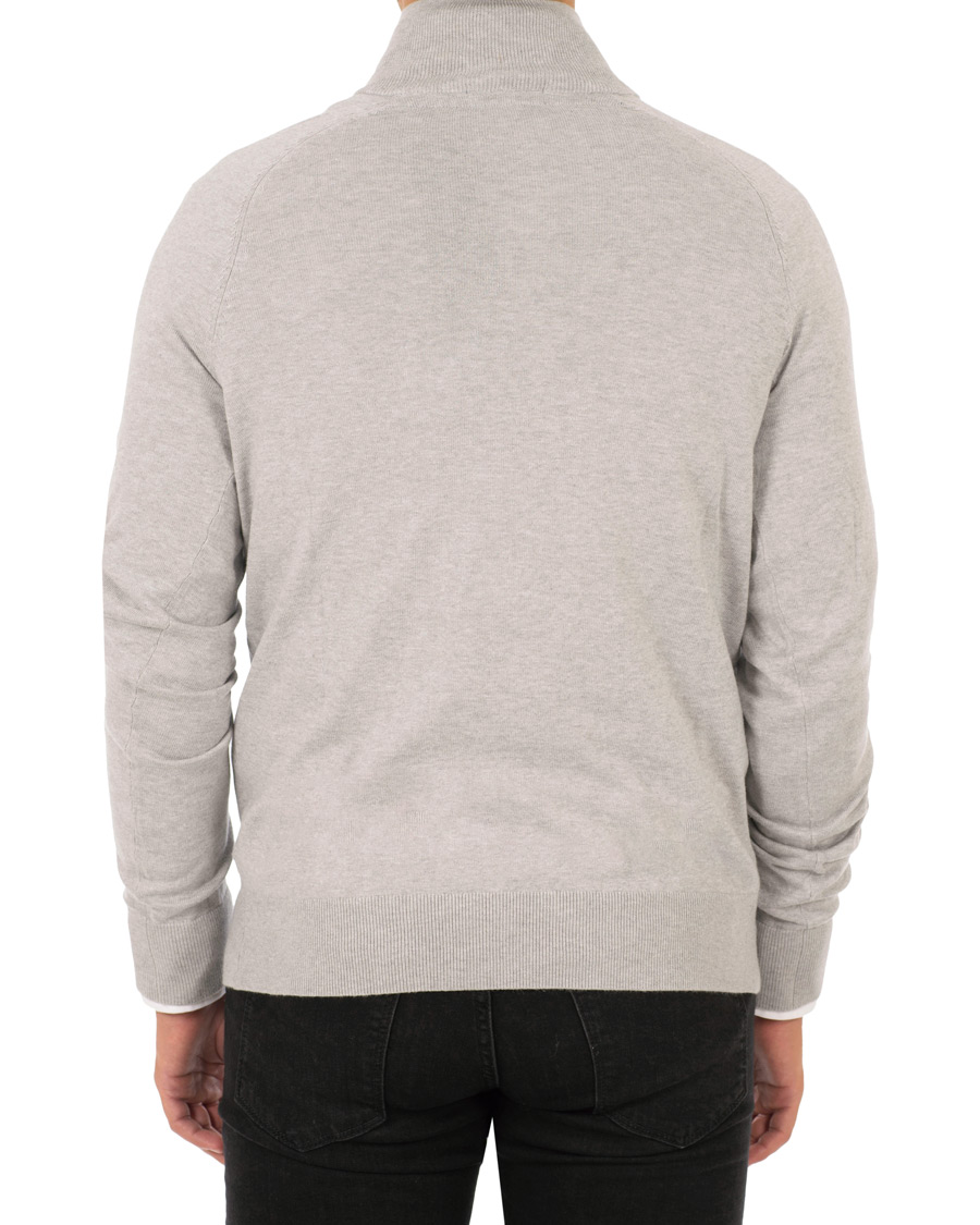 Herre | Trøjer | Henri-Lloyd | Henri Lloyd Miller Regular Half Zip Grey Marl